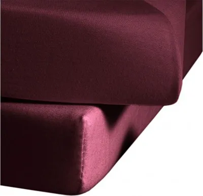 Produktbild von fleuresse Single Jersey Spannbettlaken Jenny C 100x220 cm Pflaume