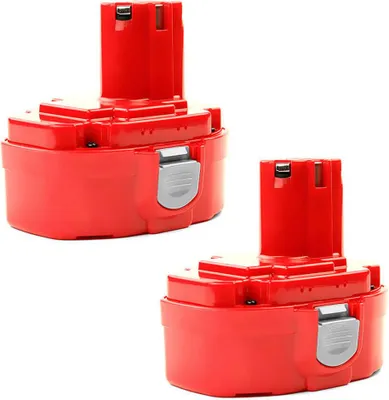 Image de CELLONIC 2x Batterie compatible avec Makita 8391D, ML180, 6347D, 1822, 1834