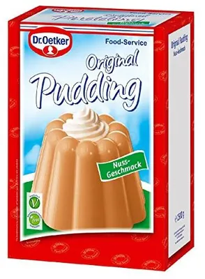 Zdjęcie produktu dla Dr. Oetker Pudding o smaku orzechowym 2,5 kg, 1 opakowanie (1 x 2,5 kg)