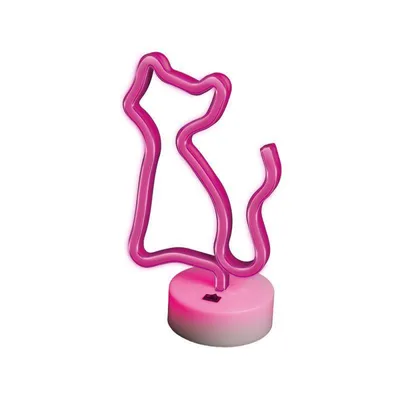 Image de Forever Light Neon LED PINK CAT FSNE02 - Décoration stylée avec effet WOW !