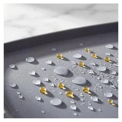 Image de Plaque de cuisson Plancha Grill 23x36cm Tous feux dont induction Noir Swiss Haus SH-BPG36B