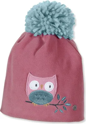 Produktbild von Sterntaler - Mädchen Winter Mütze Gr. 47 Eule und Bommel