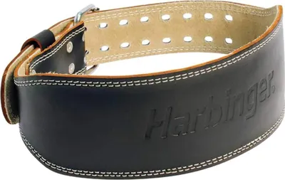 Image de Harbinger | Ceinture d'entraînement en cuir / 10 cm de largeur XL