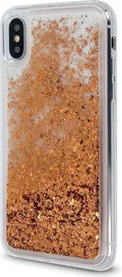 Image de Coque à Paillettes Liquides Dorée pour Samsung Galaxy S9 Plus KP26740