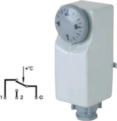 Immagine prodotto di Termostato AFRISO GAT/7 C1 regolabile esternamente 0-90 °C (67401), 1 pezzo.