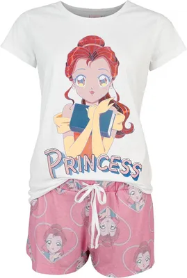 Produktbild von Disney Schlafanzug Damen Princess multicolor L
