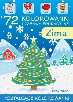 Productafbeelding van Zima 72 kolorowanki i zabawy edukacyjne
