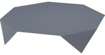 Immagine prodotto di Coperta centrale Duni Evolin 84 x 84 cm nero 14 pezzi