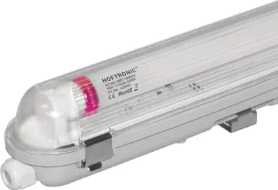Produktbild von hoftronic LED-Feuchtraumleuchte 120cm T8 G13 18W 3150lm 4000K IP65