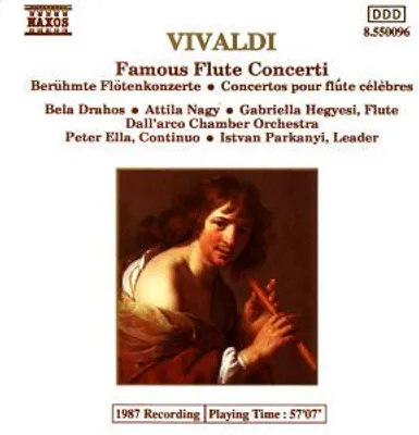 Produktbild von Antonio Vivaldi - Famous Flute Concertos