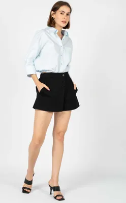 Zdjęcie produktu dla Silvian Heach Shorts - GPP23462SH - Czarny- Rozmiar: 38(EU)