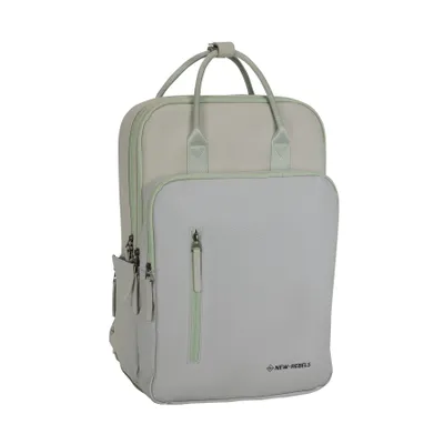 Produktbild von New Rebels Ceres Milwaukee Lime Light Grey Rucksack