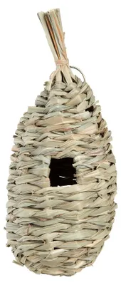 Nistbeutel-Blaumeise-Schilf