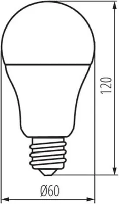Obrázek produktu pro Kanlux S.A. 31206, 13 W, 100 W, E27, 1520 lm, Teplá bílá