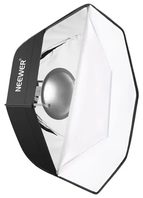 Produktbild von 60 cm Softbox mit Beauty Dish - Fotostudio Set