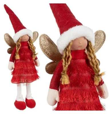 Image de Fée - figurine de Noël rouge Ruhhy 22346