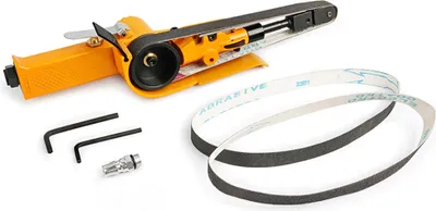 Obrázek produktu pro Multifunkční pneumatická bruska, bruska, pásová bruska, leštička na odstranění rzi a otřepů, pásová bruska (typ B), 20 mm * 520 mm