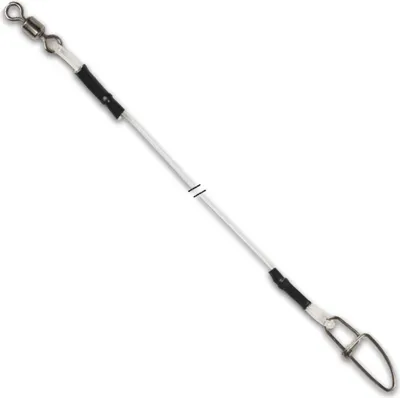 Zdjęcie produktu dla Przypon szczupakowy VMC Fluorocarbon z krętlikiem i karabińczykiem 0,81 mm 27,5 cm