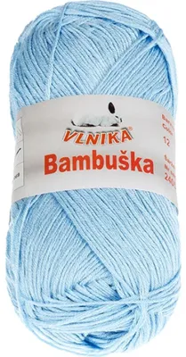 Produktbild von Garn BAMBUŠKA - 50g / 205 m - Blau