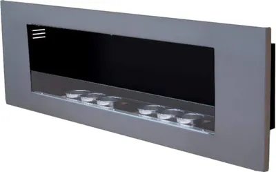 Produktbild von Ethanol und Gel Kamin Modell Paris Royal Silber