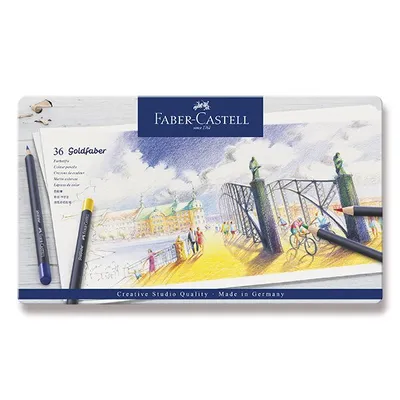 Obrázok produktu pre Faber-Castell Goldfaber Metal, Mäkké, Viacfarebný, 36 kusov