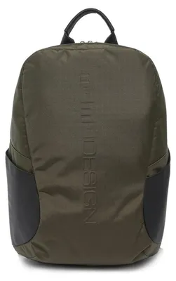 Productafbeelding van Batoh Momo Design, herenmodel, zwart, polyester, ritssluiting, zakken, nylon band, kleur: zwart, model: UNICA, afmetingen: 32x43x17 cm, artikelnummer: MO-01TH -BLACK