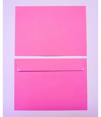 Produktbild von Briefumschläge C5 100g/qm haftklebend VE=100 Stück eosinrot