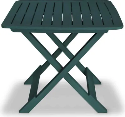Image de vidaXL Ensemble Bistro 3 pièces pliable plastique vert
