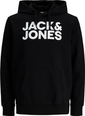 Produktbild von Jack & Jones Herren Corp Logo Sweat Hood Basic Kapuzen Sweatshirt |