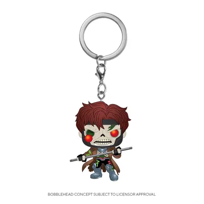 Immagine prodotto di Funko Marvel Pocket POP! portachiavi in vinile Zombie Gambit 4 cm FK50275