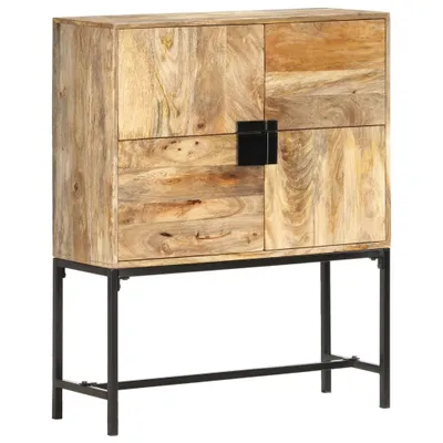 Produktbild von Highboard 80x30x100 cm Massivholz Mango