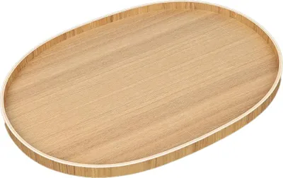 Obrázek produktu pro Kreativní oválný dřevěný podnos na dezerty