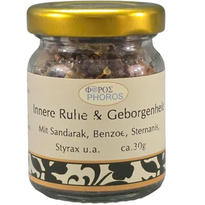 Produktbild von Räuchermischung Ruhe & Geborgenheit - 30g (1kg - 453,33 €)