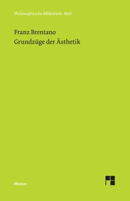 Produktbild von Grundzüge der Ästhetik