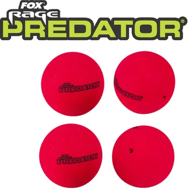 Produktbild von Fox Rage Predator Bait Poppers - Auftriebskugeln, Größe/Packungsinhalt:Large / 6 Stück