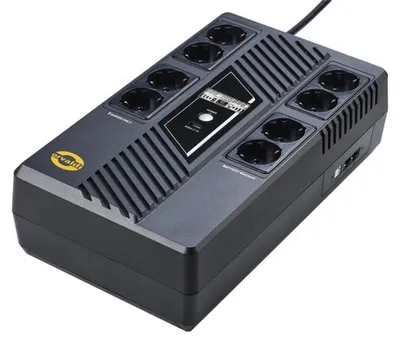 Imagen del producto de Orvaldi VAM-1000, interactivo en línea, 1000 kVA, 600 W, onda sinusoidal modificada, 220 V, 240 V