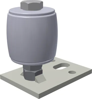 Produktbild von MEA-Aussenführungsrolle Nylon mit Platte 336650