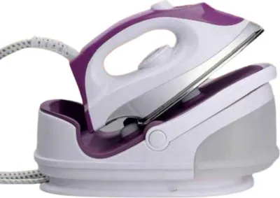 Immagine prodotto di NGM Mobile HH 2668D ferro da stiro Ferro a vapore Piastra in Ceramica 2200 W Viola Bianco