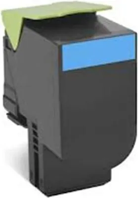 Immagine prodotto di Lexmark 802XC cartuccia toner 1 pz Originale Ciano
