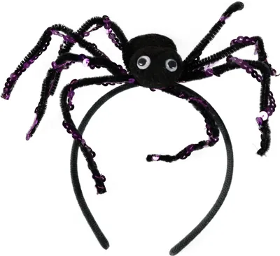 Obrázok produktu pre Halloweenska čelenka s pavúkom