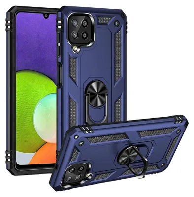 Immagine prodotto di Custodia per telefono cellulare Armor Shield per Samsung Galaxy A22 4G / M32 / M22 Custodia ultra ibrida per telefono cellulare, blu