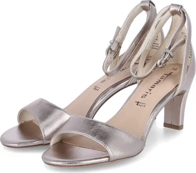 Produktbild von Tamaris Sandalette Damen Sandalette in Metallic, Größe 39