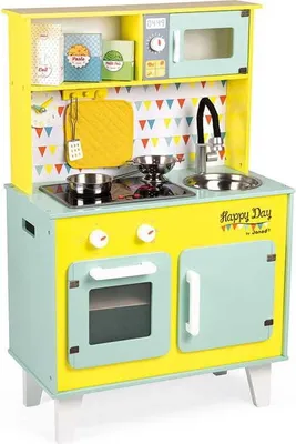 Obrázek produktu pro Janod J06564 Kuchyně Happy Day s příslušenstvím