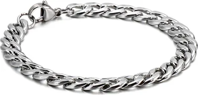 Image de Bracelet HU-38876 en Argent pour Homme KP38876