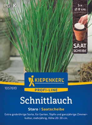 Produktbild von Kiepenkerl - Schnittlauch Staro, Saatscheibe Samen - 1057610