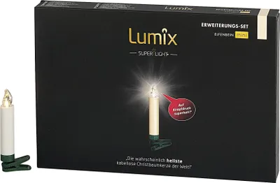 Zdjęcie produktu dla Krinner 75532, Garland, Kość słoniowa, Monochromatyczny, Boże Narodzenie, IP44, Bateria