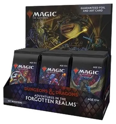 Produktbild von Adventures in the Forgotten Realms Set Booster Display - Englisch
