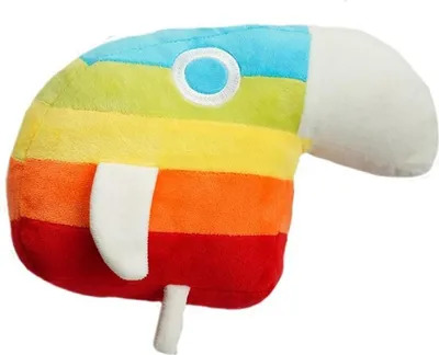 Immagine prodotto di Cuscino arcobaleno Déčko peluche 26x18cm