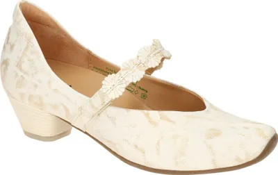 Produktbild von Think AIDA Damenschuhe - Riemchen Pumps weiß Elegant NEU