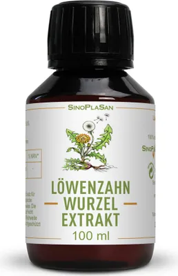 Produktbild von SinoPlaSan Löwenzahnwurzel-Extrakt | 100% | 100 ml